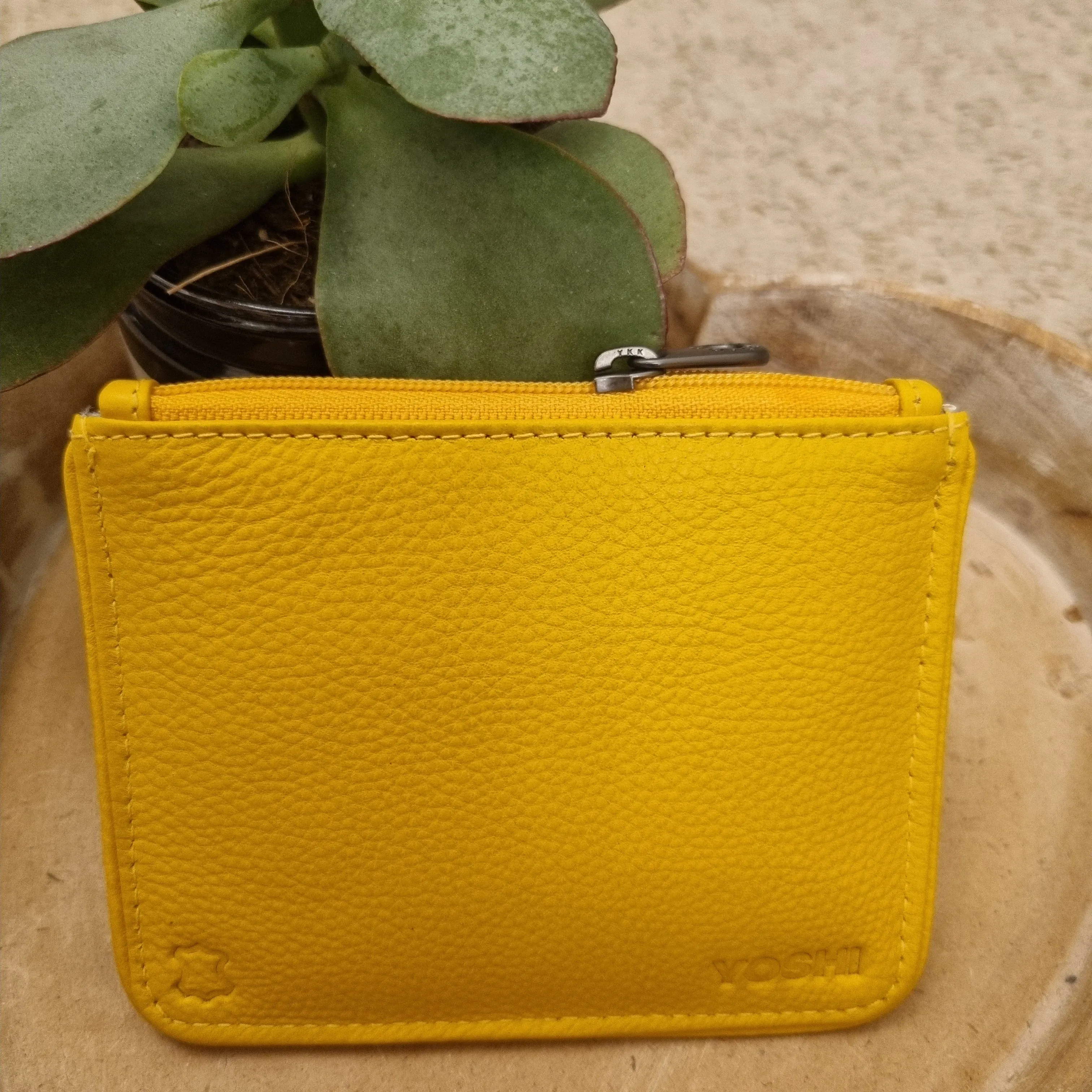 Yoshi Bee Hive Zip Top Purse